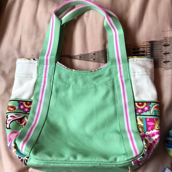 vera bradley canvas tote